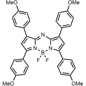 5,5-Difluoro-1,3,7,9-tetrakis(4-methoxyphenyl)-5H-4λ4,5λ4-dipyrrolo[1,2-c:2',1'-f][1,3,5,2]triazaborinine|CS-1364970