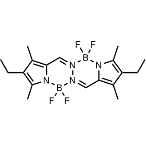 2,9-Diethyl-5,5,12,12-tetrafluoro-1,3,8,10-tetramethyl-5H,12H-5λ4,6λ4,12λ4,13λ4-pyrrolo[1,2-d]pyrrolo[1',2':4,5][1,2,4,3]triazaborinino[2,1-a][1,2,4,3]triazaborinine|CS-1364980