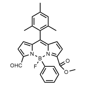 Methyl 5-fluoro-7-formyl-10-mesityl-5-phenyl-5H-4λ4,5λ4-dipyrrolo[1,2-c:2',1'-f][1,3,2]diazaborinine-3-carboxylate|CS-1364997