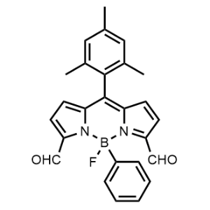 5-Fluoro-10-mesityl-5-phenyl-5H-4λ4,5λ4-dipyrrolo[1,2-c:2',1'-f][1,3,2]diazaborinine-3,7-dicarbaldehyde|CS-1365024