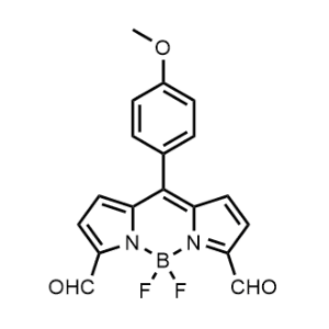 5,5-Difluoro-10-(4-methoxyphenyl)-5H-4λ4,5λ4-dipyrrolo[1,2-c:2',1'-f][1,3,2]diazaborinine-3,7-dicarbaldehyde|CS-1365050