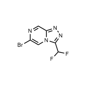 6-Bromo-3-(difluoromethyl)-[1,2,4]triazolo[4,3-a]pyrazine|CS-1365139