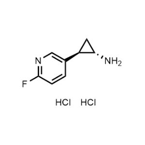 rel-(1S,2R)-2-(6-Fluoropyridin-3-yl)cyclopropan-1-amine dihydrochloride|CS-1365142