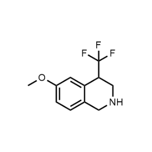 6-Methoxy-4-(trifluoromethyl)-1,2,3,4-tetrahydroisoquinoline|CS-1365150