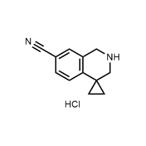 2',3'-Dihydro-1'H-spiro[cyclopropane-1,4'-isoquinoline]-7'-carbonitrile hydrochloride|CS-1365154