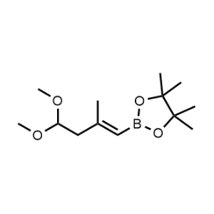 (E)-2-(4,4-Dimethoxy-2-methylbut-1-en-1-yl)-4,4,5,5-tetramethyl-1,3,2-dioxaborolane|CS-1365156
