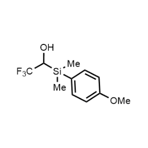 2,2,2-Trifluoro-1-((4-methoxyphenyl)dimethylsilyl)ethan-1-ol|CS-1365409