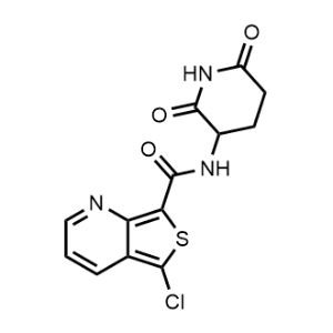 5-Chloro-N-(2,6-dioxopiperidin-3-yl)thieno[3,4-b]pyridine-7-carboxamide|CS-1365441