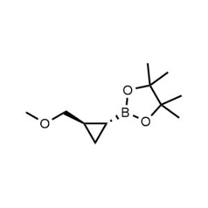 rel-2-((1R,2R)-2-(Methoxymethyl)cyclopropyl)-4,4,5,5-tetramethyl-1,3,2-dioxaborolane|CS-1365450