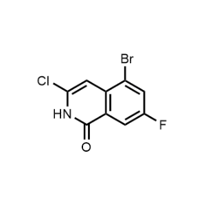 5-Bromo-3-chloro-7-fluoroisoquinolin-1(2H)-one|CS-1365463
