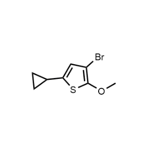 3-Bromo-5-cyclopropyl-2-methoxythiophene|CS-1365464