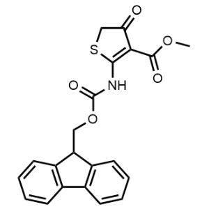 Methyl 2-((((9H-fluoren-9-yl)methoxy)carbonyl)amino)-4-oxo-4,5-dihydrothiophene-3-carboxylate|CS-1365465