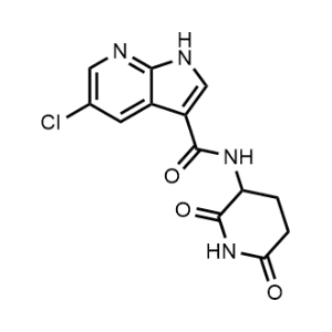 5-Chloro-N-(2,6-dioxopiperidin-3-yl)-1H-pyrrolo[2,3-b]pyridine-3-carboxamide|CS-1365469