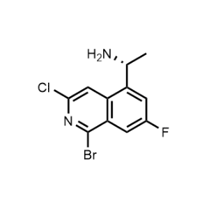 (R)-1-(1-Bromo-3-chloro-7-fluoroisoquinolin-5-yl)ethan-1-amine|CS-1365470