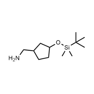 (3-((tert-Butyldimethylsilyl)oxy)cyclopentyl)methanamine|CS-1365474