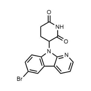 3-(6-Bromo-9H-pyrido[2,3-b]indol-9-yl)piperidine-2,6-dione|CS-1365477