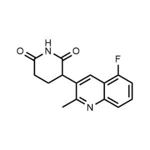 3-(5-Fluoro-2-methylquinolin-3-yl)piperidine-2,6-dione|CS-1365527