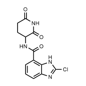 2-Chloro-N-(2,6-dioxopiperidin-3-yl)-1H-benzo[d]imidazole-7-carboxamide|CS-1365531