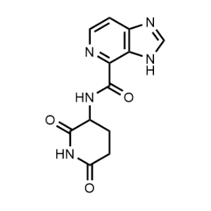 N-(2,6-Dioxopiperidin-3-yl)-3H-imidazo[4,5-c]pyridine-4-carboxamide|CS-1365533