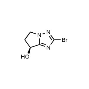 (S)-2-Bromo-6,7-dihydro-5H-pyrrolo[1,2-b][1,2,4]triazol-7-ol|CS-1365561