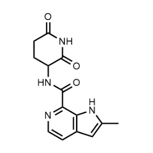 N-(2,6-Dioxopiperidin-3-yl)-2-methyl-1H-pyrrolo[2,3-c]pyridine-7-carboxamide|CS-1365568