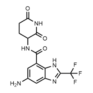 5-Amino-N-(2,6-dioxopiperidin-3-yl)-2-(trifluoromethyl)-1H-benzo[d]imidazole-7-carboxamide|CS-1365574