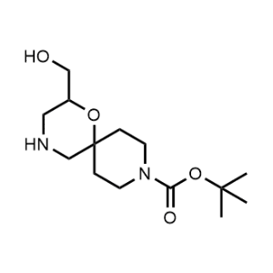 tert-Butyl 2-(hydroxymethyl)-1-oxa-4,9-diazaspiro[5.5]undecane-9-carboxylate|CS-1365681