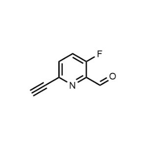 6-Ethynyl-3-fluoropicolinaldehyde|CS-1366036