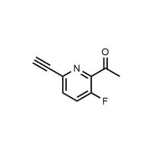 1-(6-Ethynyl-3-fluoropyridin-2-yl)ethan-1-one|CS-1366040