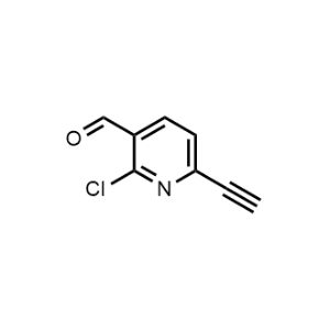 2-Chloro-6-ethynylnicotinaldehyde|CS-1366048
