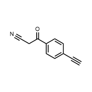 3-(4-Ethynylphenyl)-3-oxopropanenitrile|CS-1366058