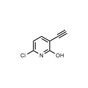 6-Chloro-3-ethynylpyridin-2-ol|CS-1366059
