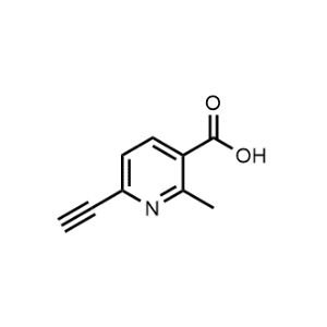 6-Ethynyl-2-methylnicotinic acid|CS-1366060