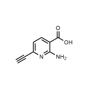 2-Amino-6-ethynylnicotinic acid|CS-1366063