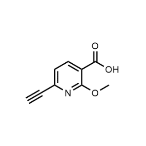 6-Ethynyl-2-methoxynicotinic acid|CS-1366065