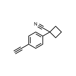 1-(4-Ethynylphenyl)cyclobutane-1-carbonitrile|CS-1366067