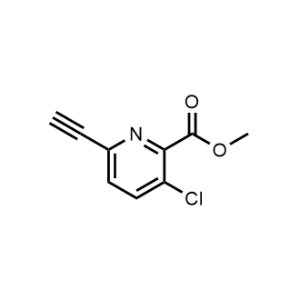 Methyl 3-chloro-6-ethynylpicolinate|CS-1366087