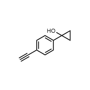 1-(4-Ethynylphenyl)cyclopropan-1-ol|CS-1366090