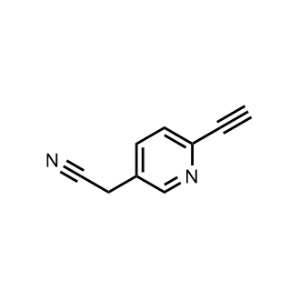 2-(6-Ethynylpyridin-3-yl)acetonitrile|CS-1366092