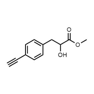 Methyl 3-(4-ethynylphenyl)-2-hydroxypropanoate|CS-1366093