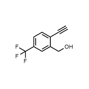 (2-Ethynyl-5-(trifluoromethyl)phenyl)methanol|CS-1366099