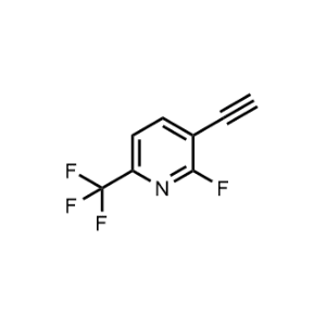 3-Ethynyl-2-fluoro-6-(trifluoromethyl)pyridine|CS-1366101