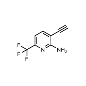 3-Ethynyl-6-(trifluoromethyl)pyridin-2-amine|CS-1366102