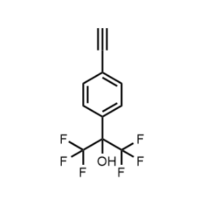 2-(4-Ethynylphenyl)-1,1,1,3,3,3-hexafluoropropan-2-ol|CS-1366106