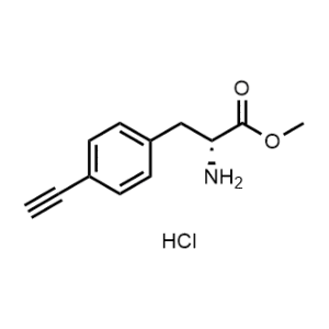 Methyl (R)-2-amino-3-(4-ethynylphenyl)propanoate hydrochloride|CS-1366113