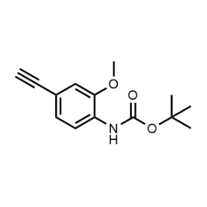 tert-Butyl (4-ethynyl-2-methoxyphenyl)carbamate|CS-1366220