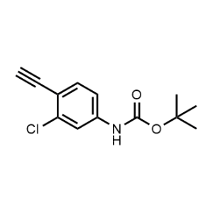 tert-Butyl (3-chloro-4-ethynylphenyl)carbamate|CS-1366222