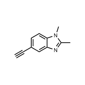 5-Ethynyl-1,2-dimethyl-1H-benzo[d]imidazole|CS-1366230