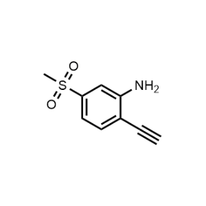 2-Ethynyl-5-(methylsulfonyl)aniline|CS-1366234