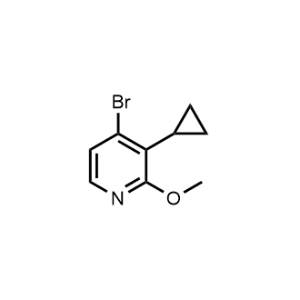 4-Bromo-3-cyclopropyl-2-methoxypyridine|CS-1366235